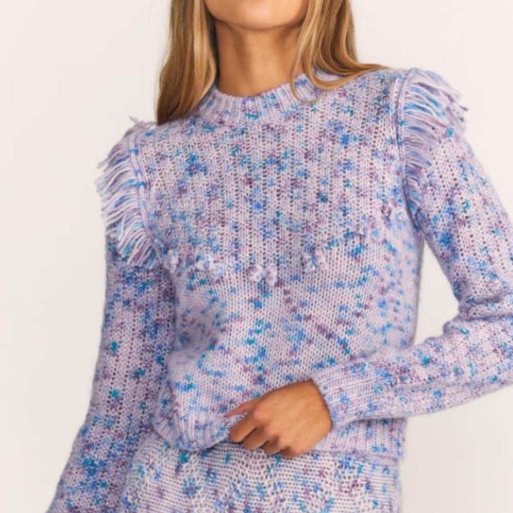 LoveShackFancy Koru Pullover Sweater NWT